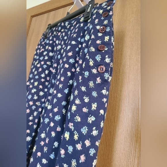 Vintage Herman Giest Floral Midi Skirt - Picture 3 of 7